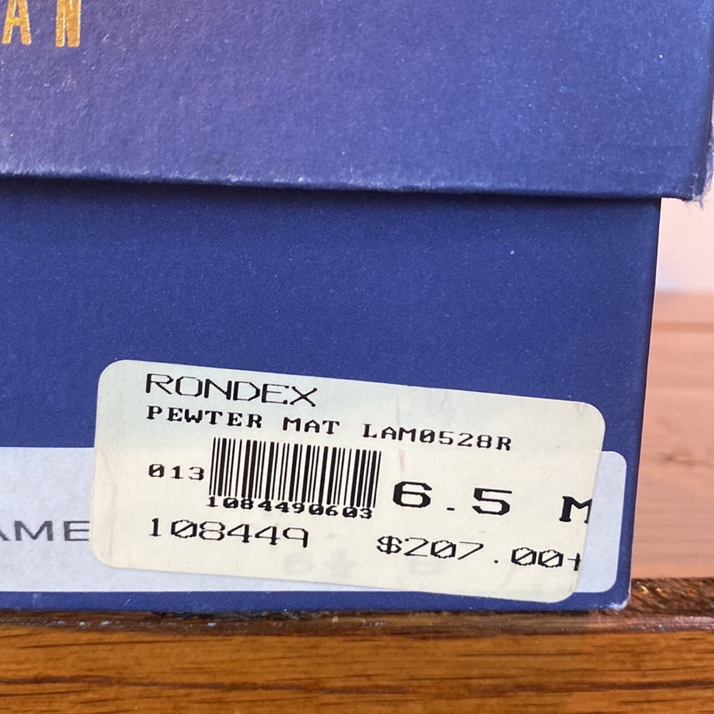 Stuart Weitzman Rondex Pewter Matte Lame - Picture 5 of 10